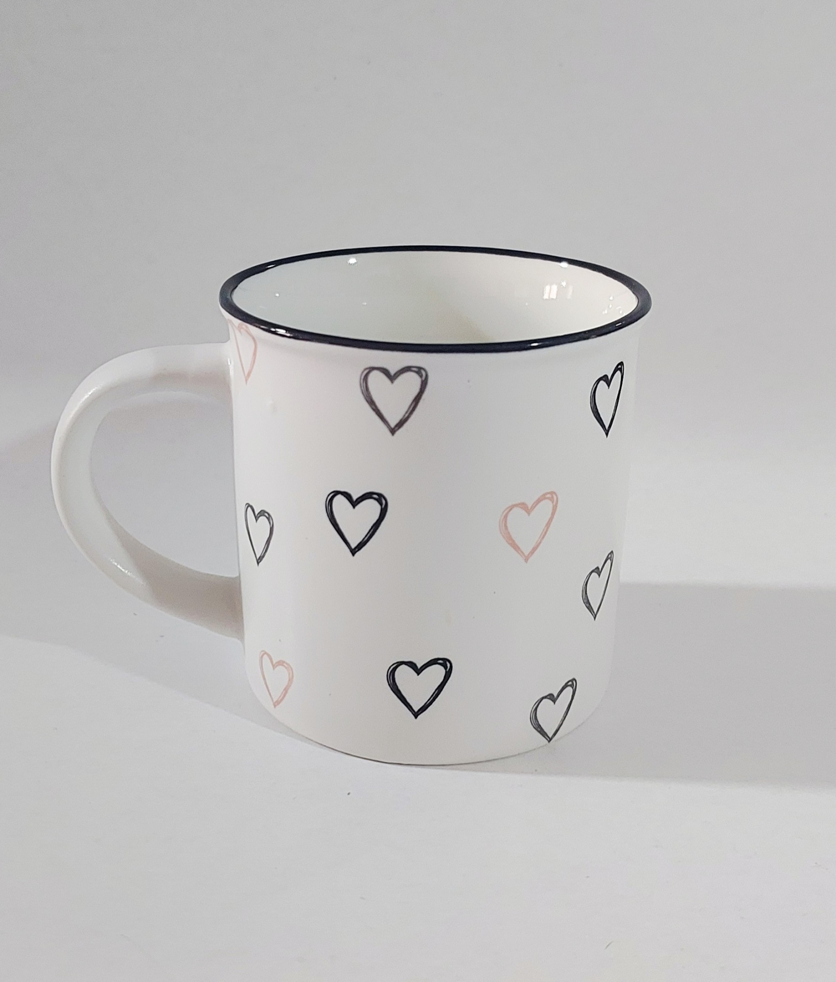  ماگ سرامیکی طرح قلب 